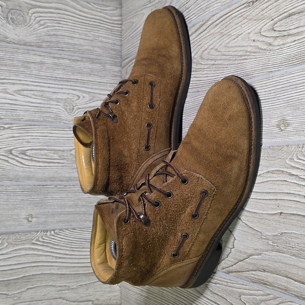 Neil M Footwear Jasper Brown Suede Leather Chukka Boots Mens  Size 9